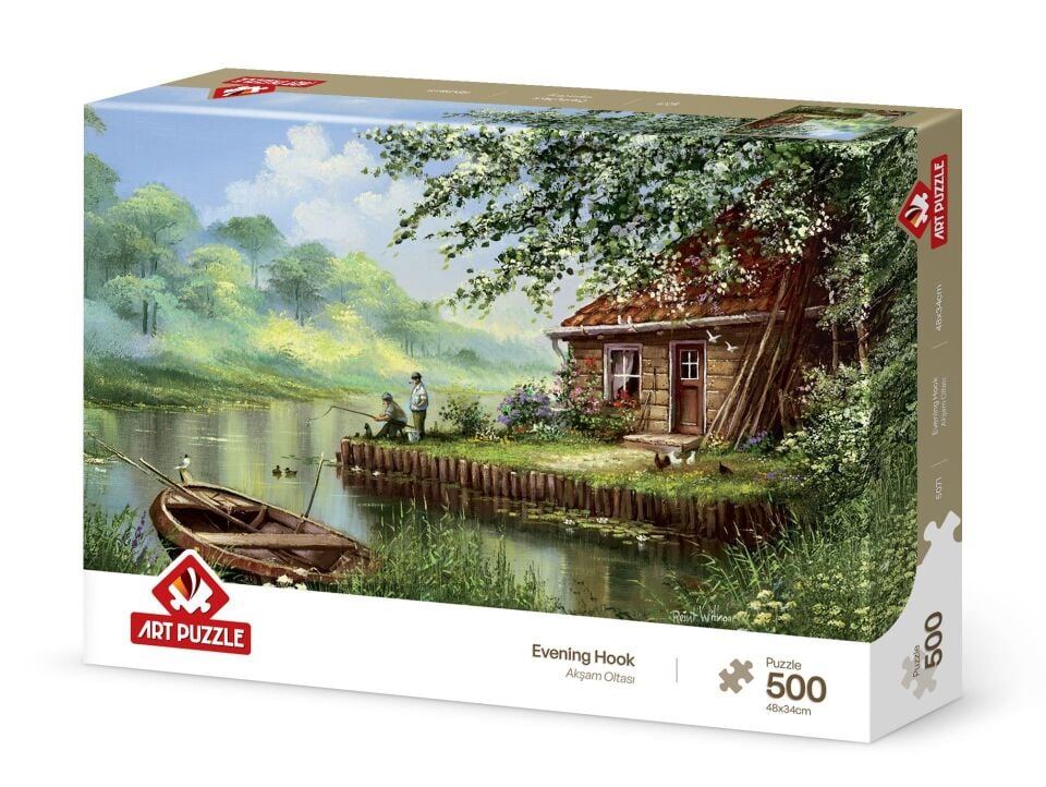 Art Puzzle Akşam Oltası 500 Parça Puzzle