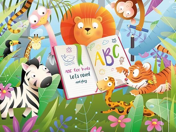 Art Kids Orman Okulu 100 Parça Ahşap Puzzle