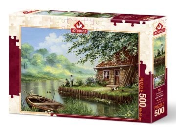 Art Puzzle Akşam Oltası 500 Parça Puzzle