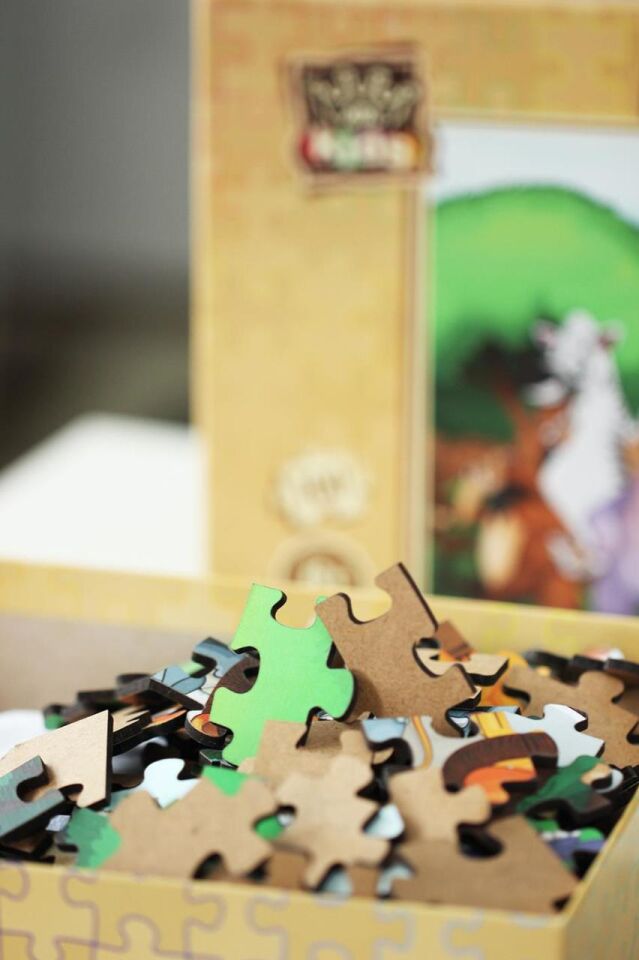 Art Kids Masum Pony 50 Parça Ahşap Puzzle