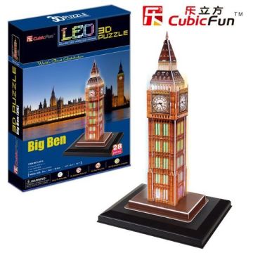 Cubic Fun Big Ben Saat Kulesi - İngiltere (Led Işıklı)