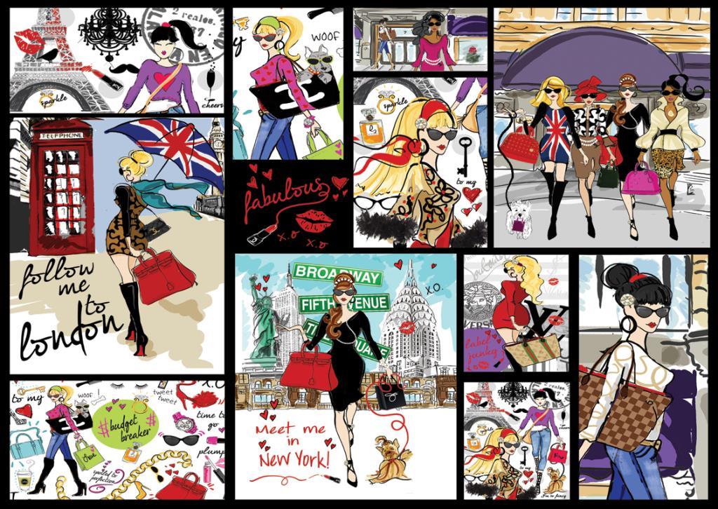 Art Puzzle Moda Aşkına 1500 Parça Puzzle