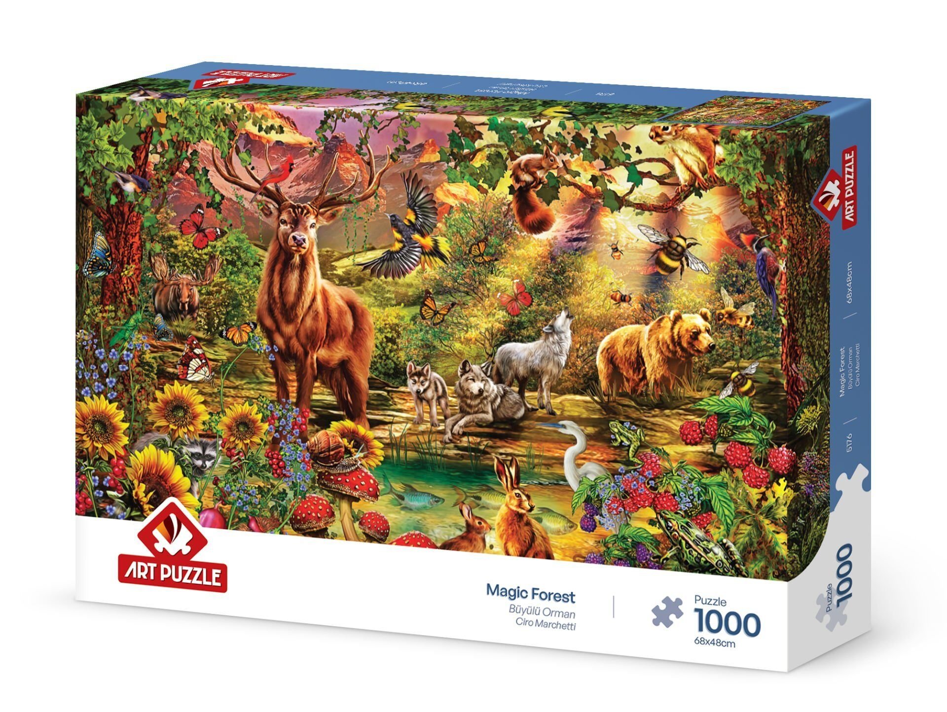 Art Puzzle Büyülü Orman 1000 Parça Puzzle