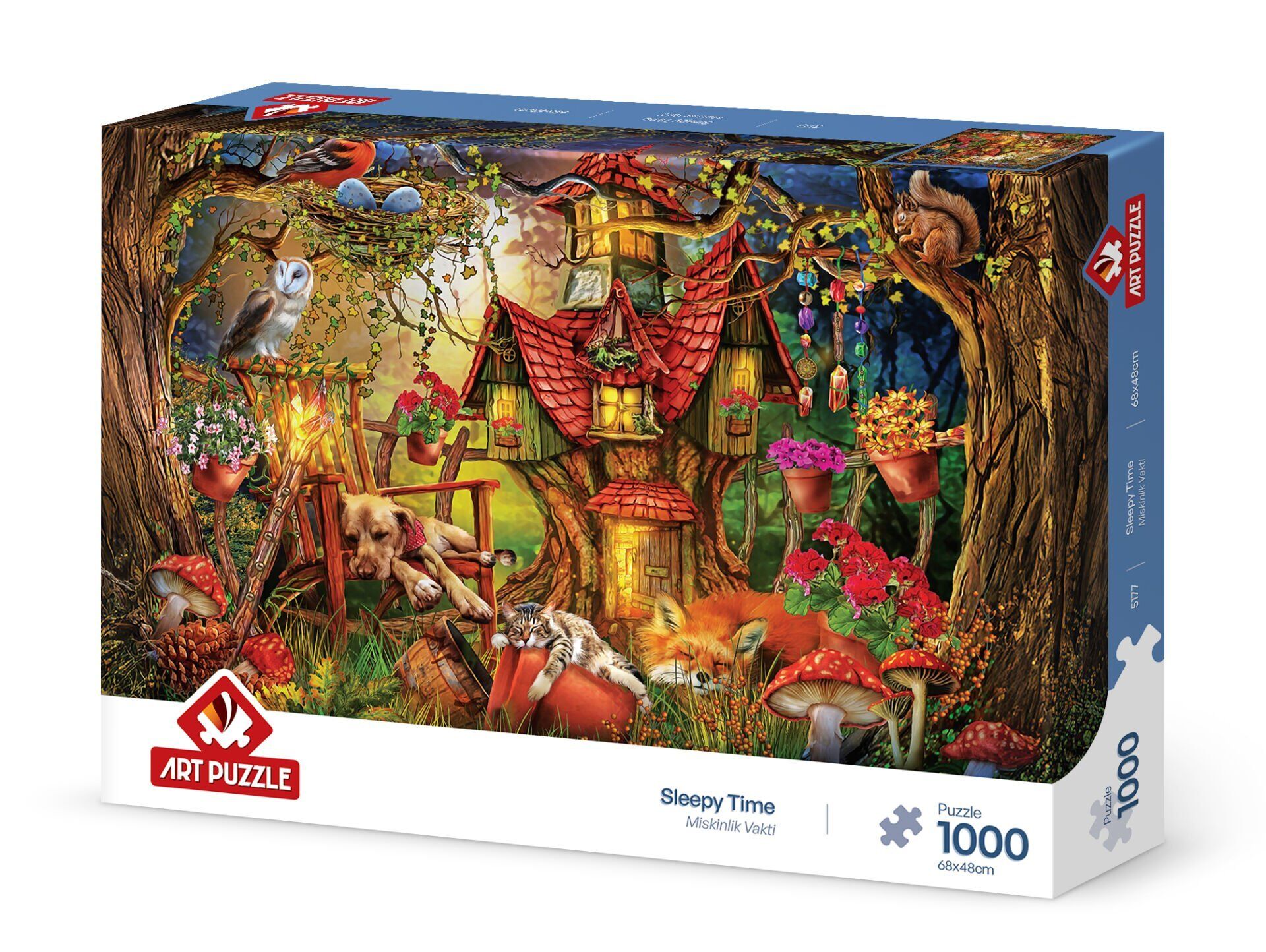 Art Puzzle Miskinlik Vakti 1000 Parça Puzzle