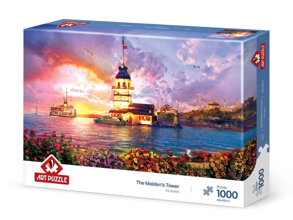 Art Puzzle Kız Kulesi 1000 Parça Puzzle