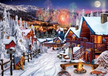 Art Puzzle Kış Eğlencesi 1000 Parça Puzzle