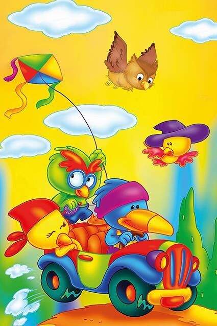 Art Kids Çılgın Uçurtmacılar 16 Parça Ahşap Puzzle