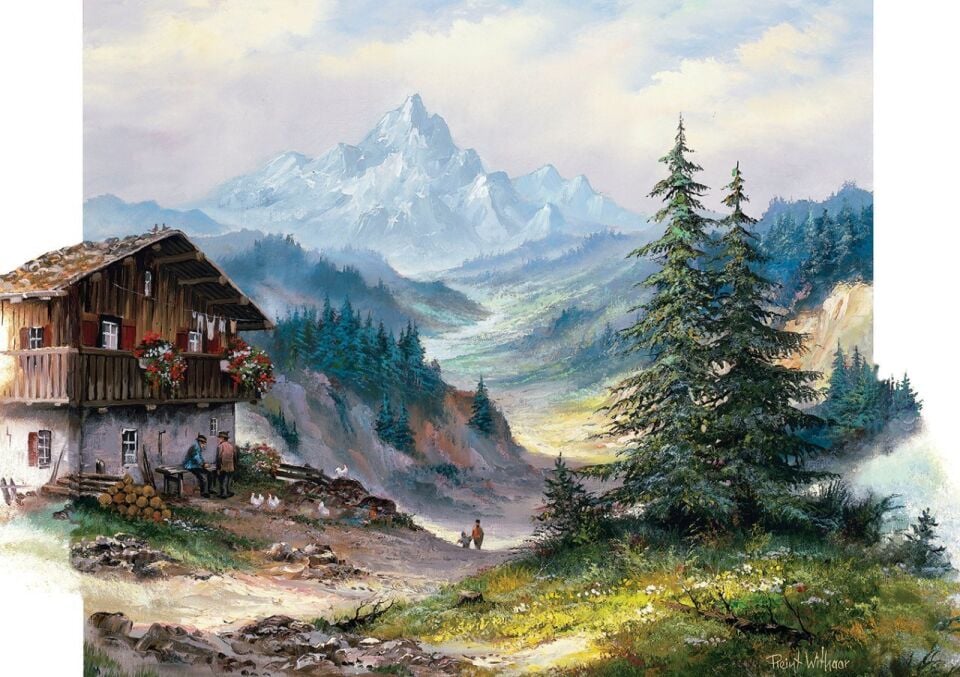 Art Puzzle Yeşil Vadi 1000 Parça Puzzle