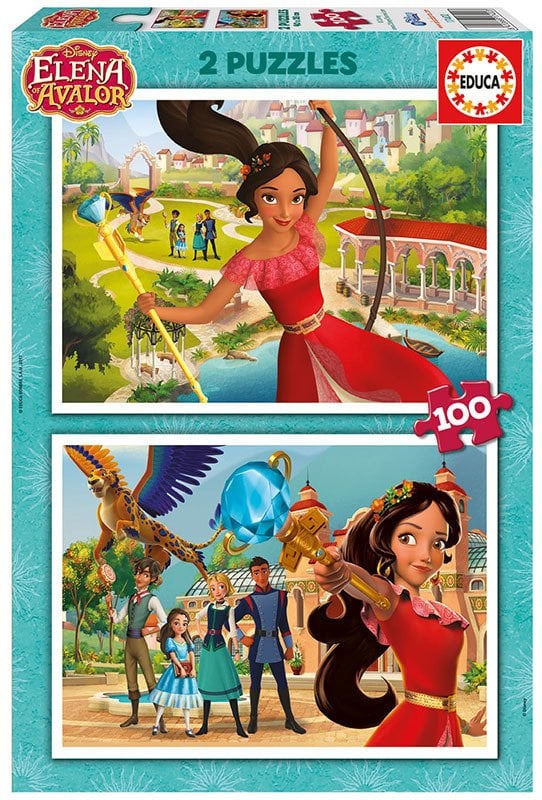 Educa Puzzle Elena Of Avalor, Disney 2 X 100 Parça
