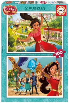 Educa Puzzle Elena Of Avalor, Disney 2 X 100 Parça
