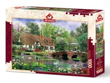 Art Puzzle Nilüfer Çiçekleri 1000 Parça Puzzle