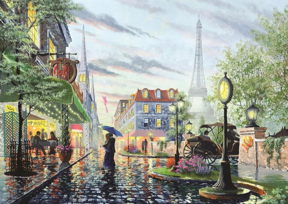 Art Puzzle Yaz Yağmuru, Paris 2000 Parça Puzzle