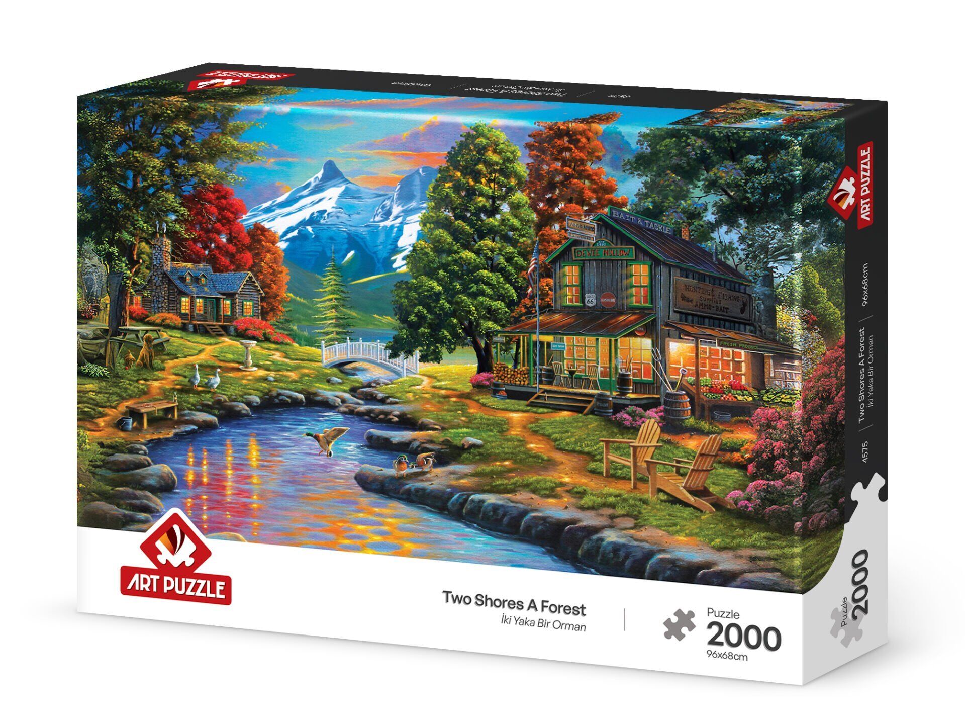 Art Puzzle İki Yaka Bir Orman 2000 Parça Puzzle