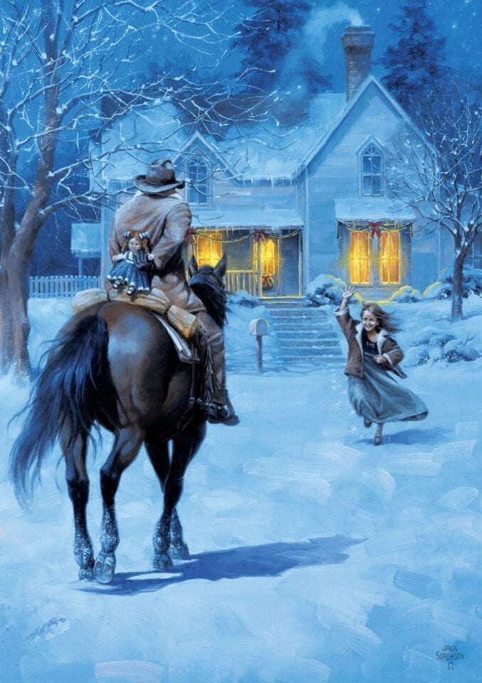 Art Puzzle Eve Dönüş 1000 Parça Puzzle