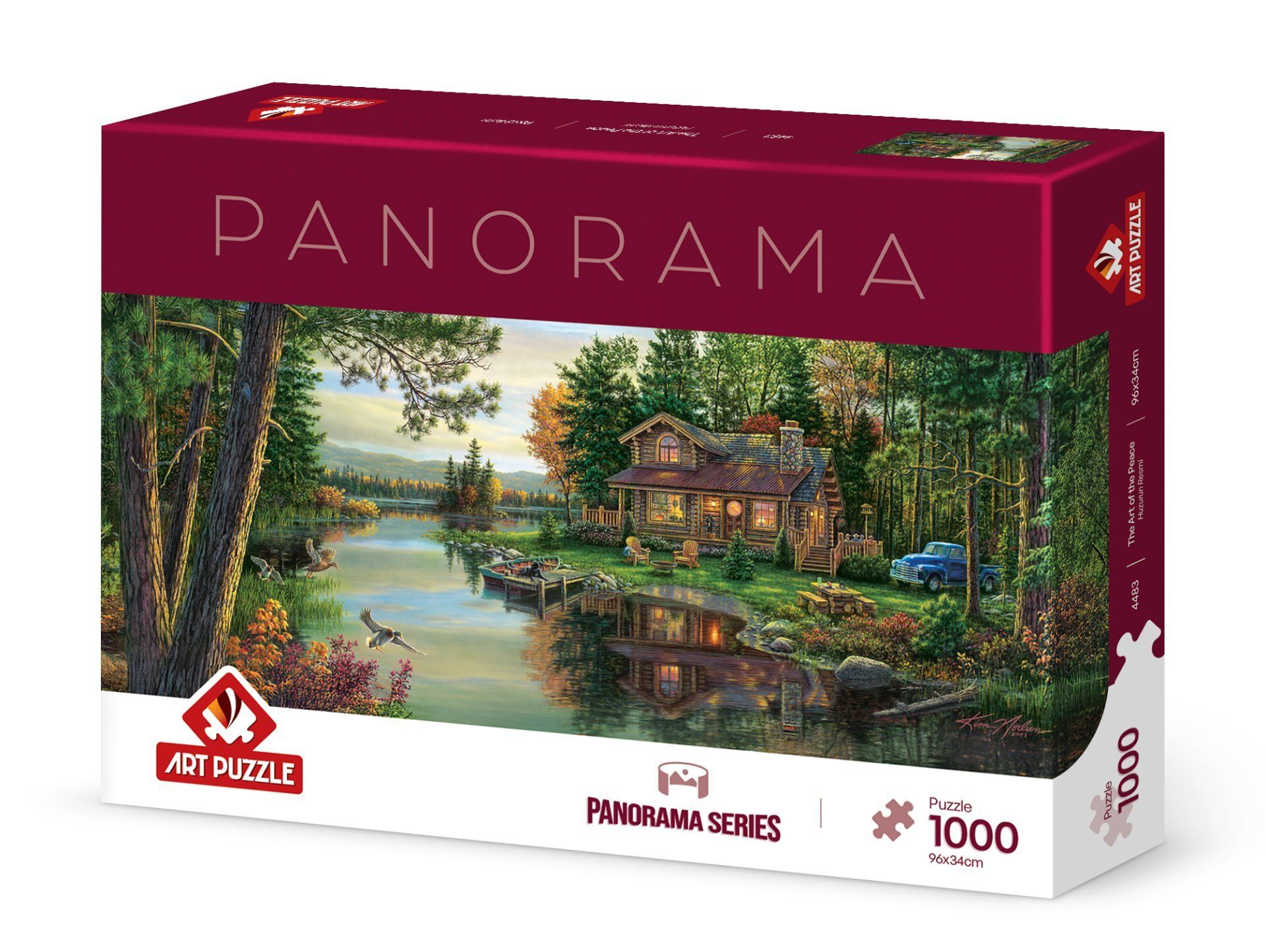 Art Puzzle Huzurun Resmi  1000 Parça Panorama Puzzle