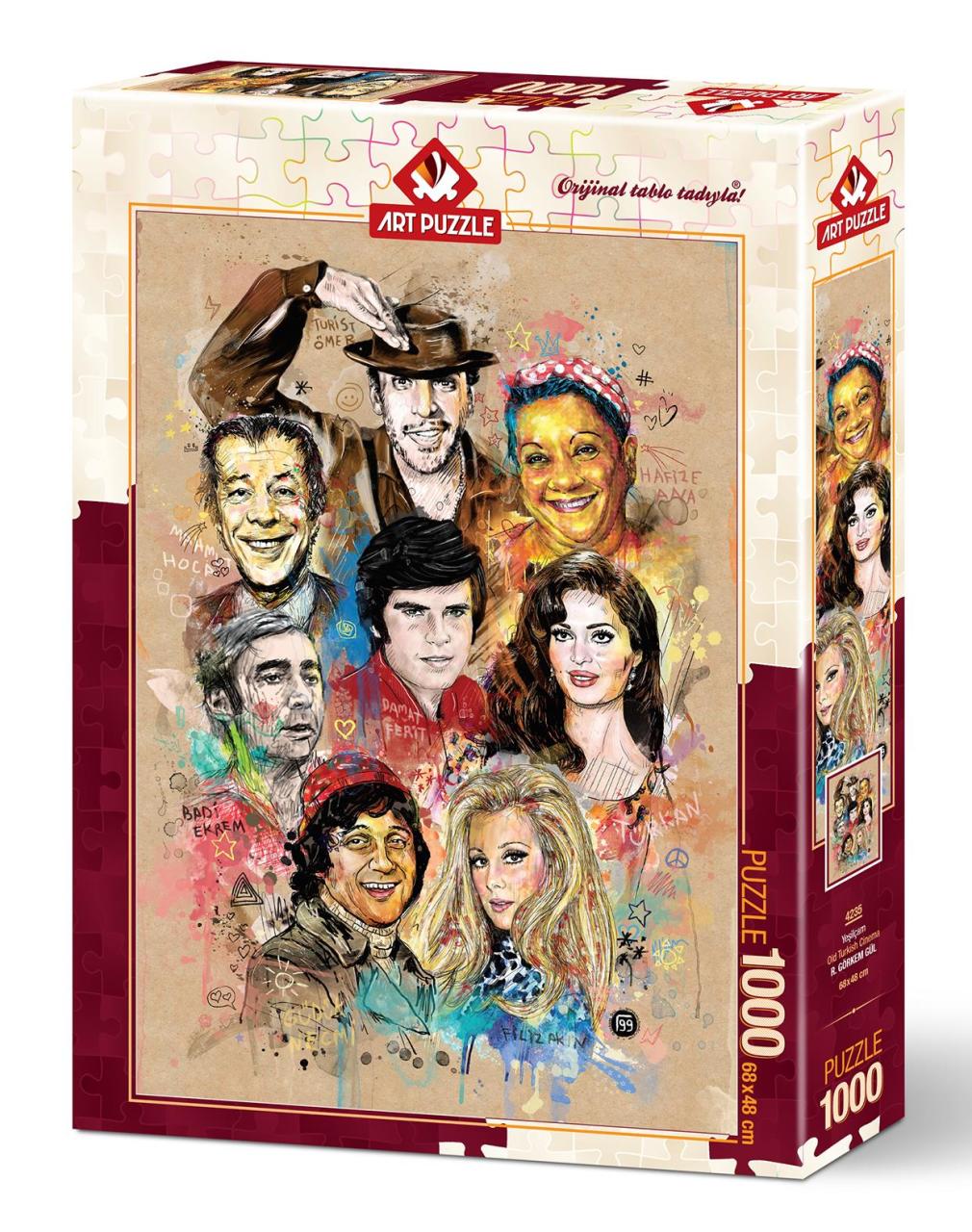Art Puzzle Yeşilçam 1000 Parça Puzzle