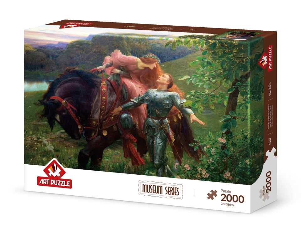 Art Puzzle Merhametsiz Güzel Kadın 2000 Parça Puzzle - Puzzlesepeti