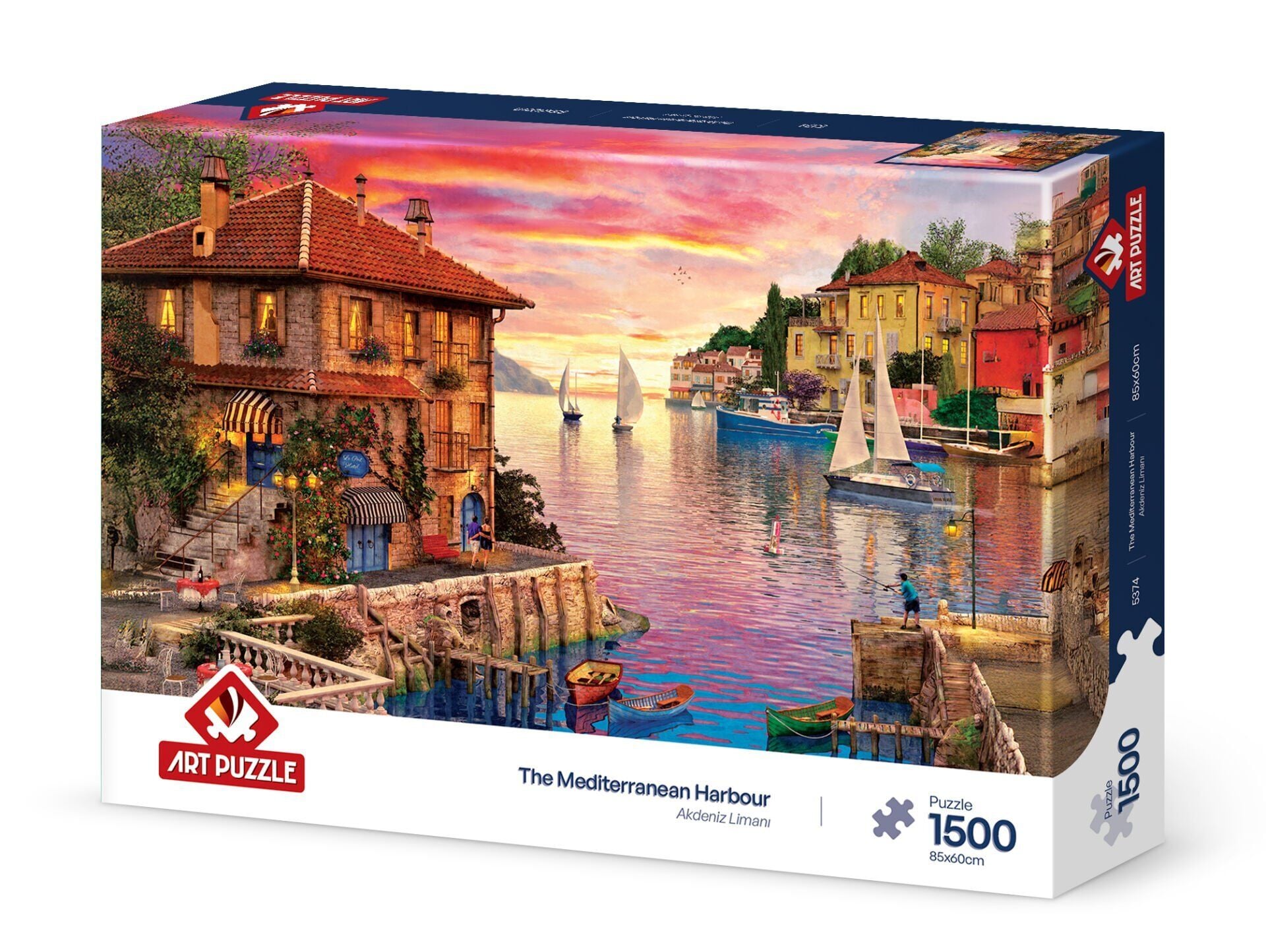 Art Puzzle Akdeniz Limanı 1500 Parça Puzzle - Puzzlesepeti