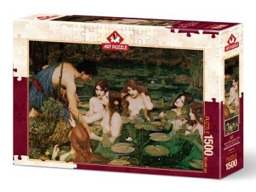 Art Puzzle Hylas ve Su Perileri,1896 1500 Parça Pu