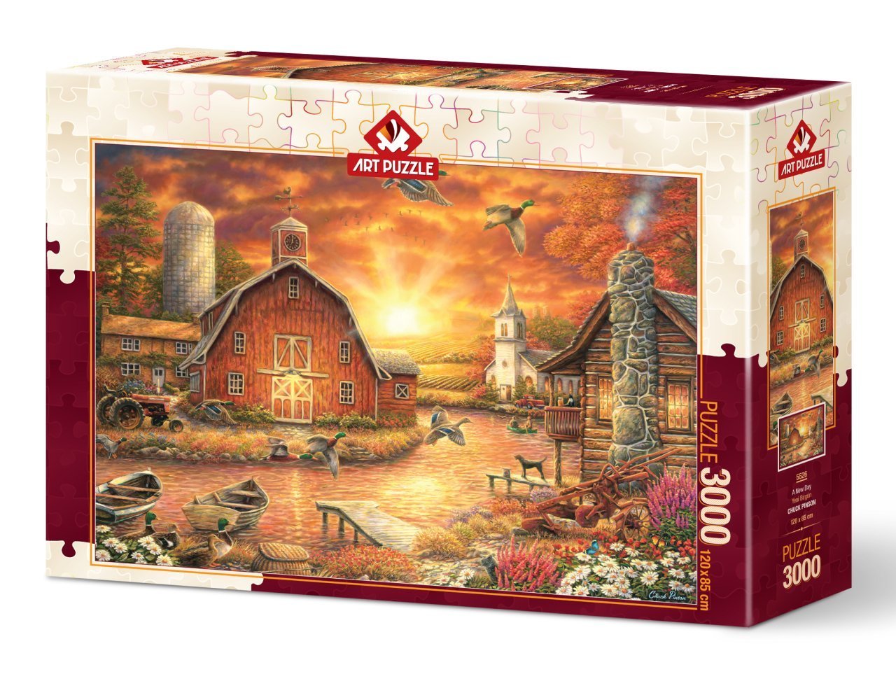 Art Puzzle Yeni Birgün 3000 Parça Puzzle