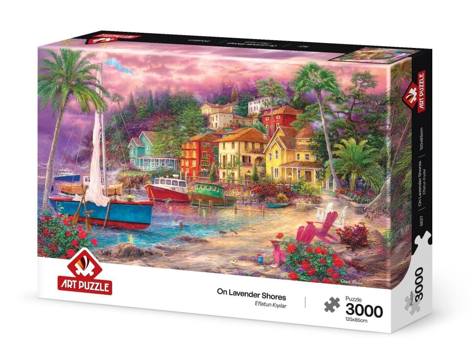 Art Puzzle Eflatun Kıyılar 3000 Parça Puzzle