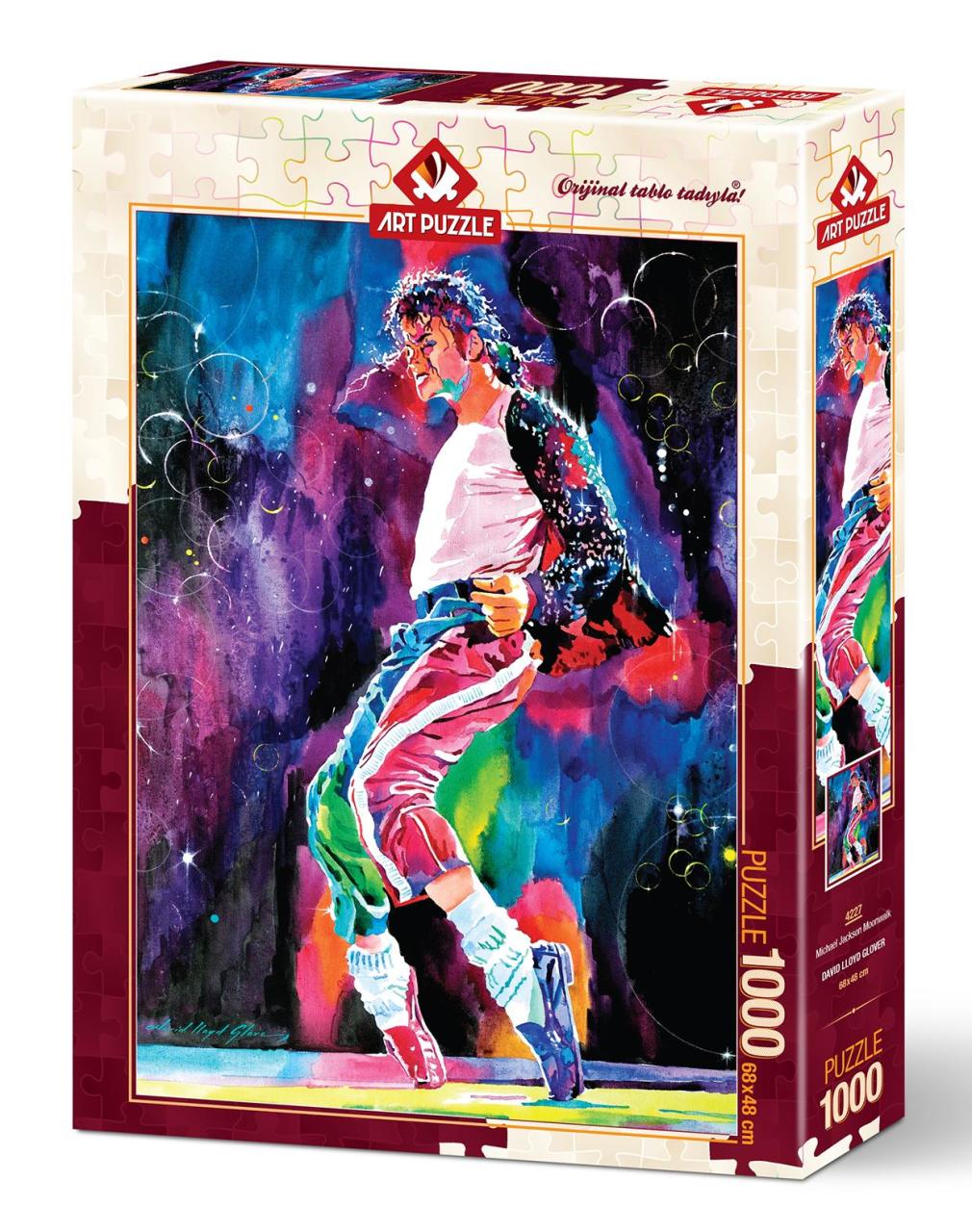 Art Puzzle Michael Jackson Moonwalk 1000 Parça Puzzle