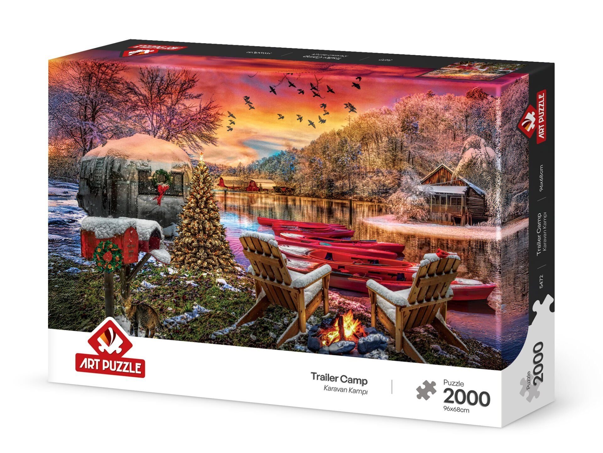Art Puzzle Karavan Kampı 2000 Parça Puzzle