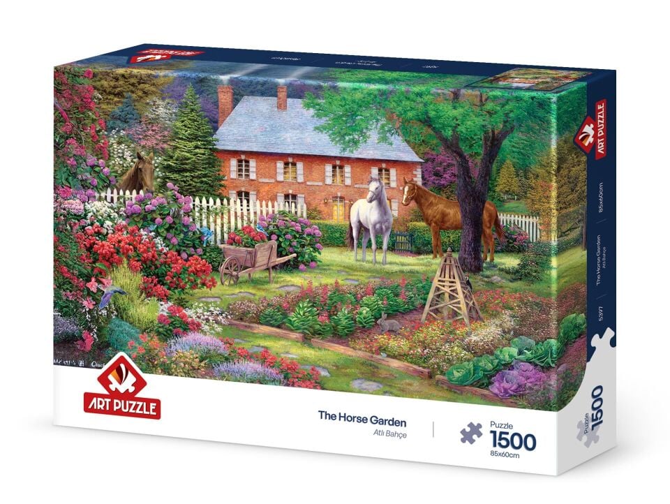Art Puzzle Atlı Bahçe 1500 Parça Puzzle