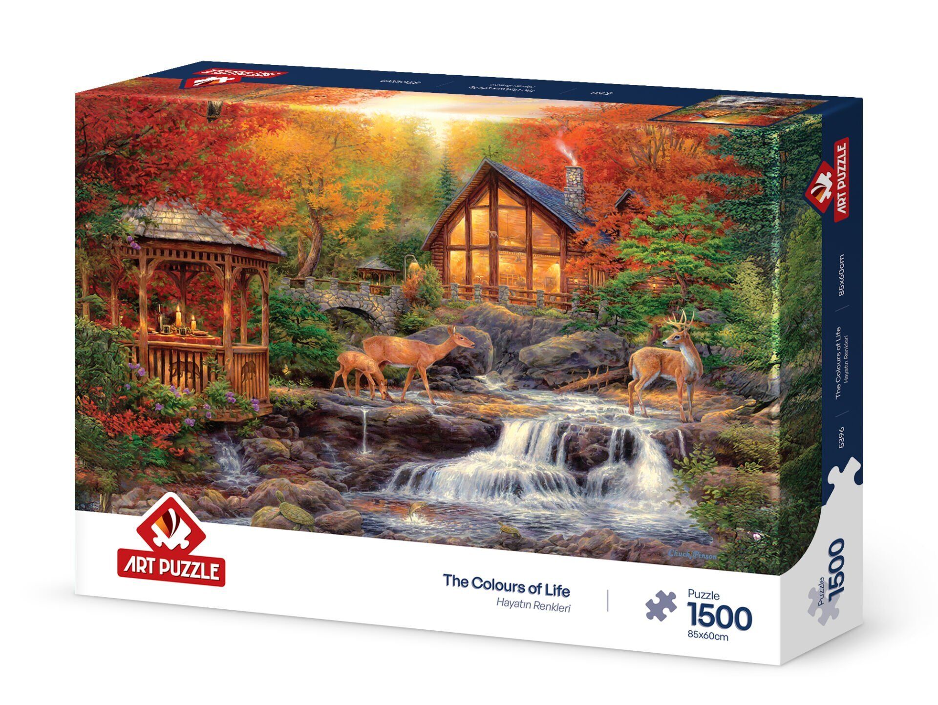 Art Puzzle Hayatın Renkleri 1500 Parça Puzzle