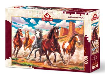 Art Puzzle Vadide Dörtnala 1000 Parça Puzzle