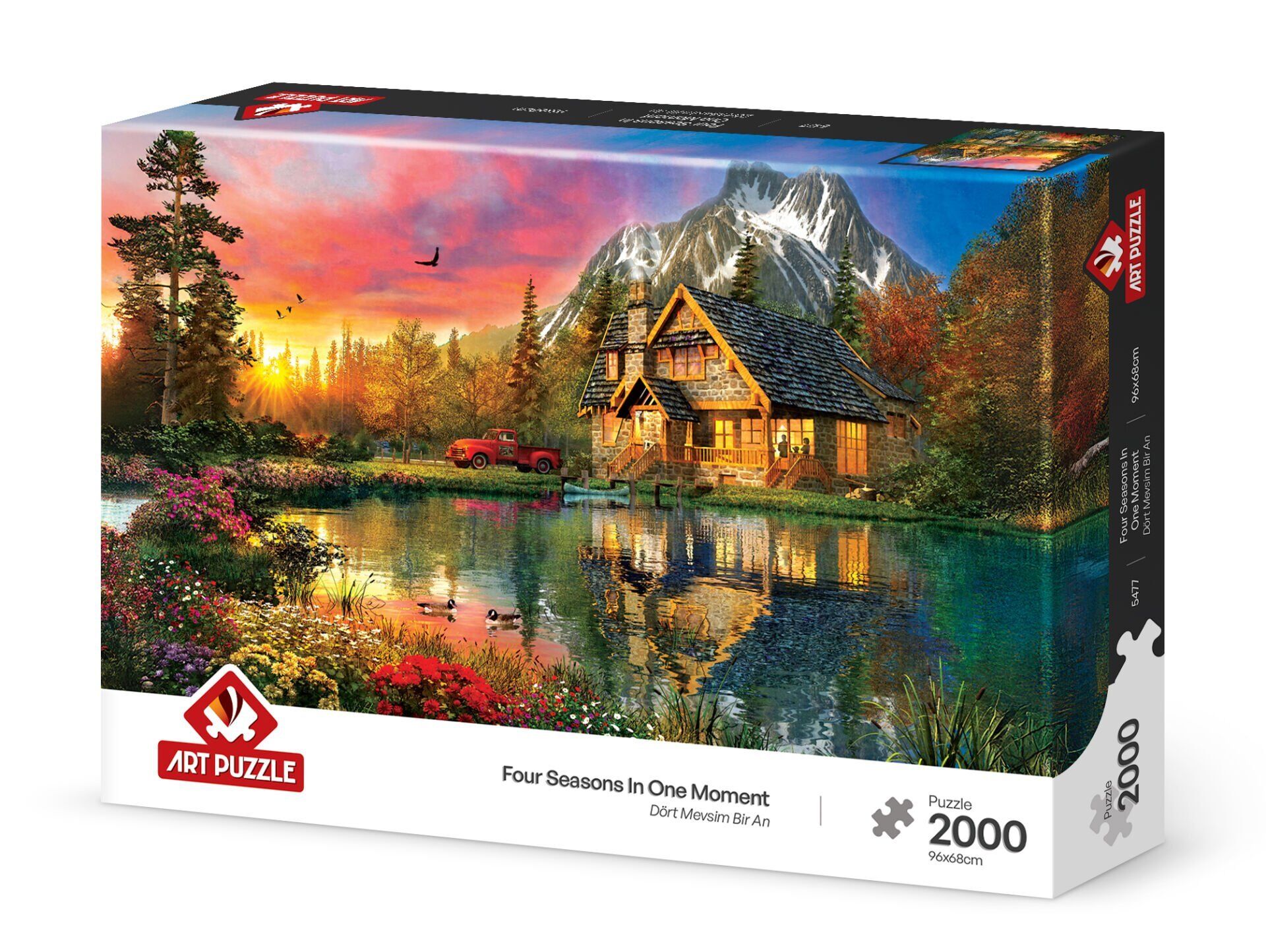 Art Puzzle Dört Mevsim Bir An 2000 Parça Puzzle