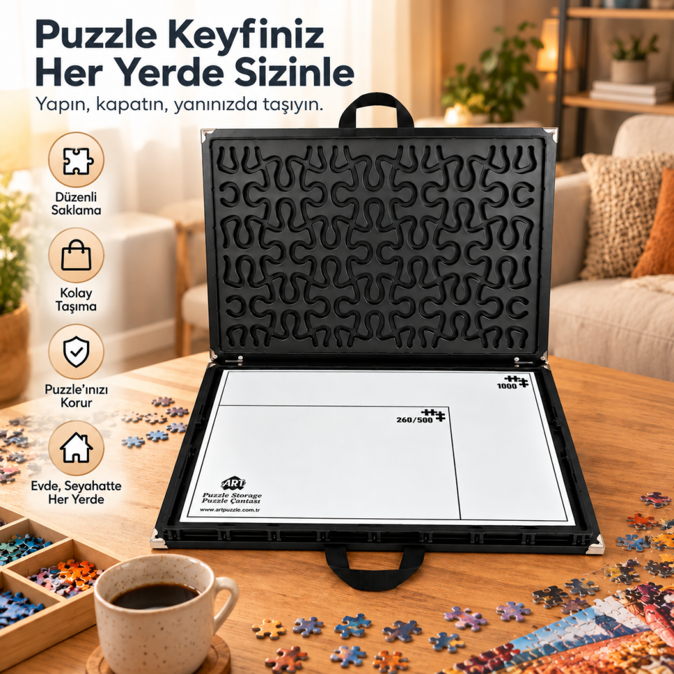 Art Puzzle Çantası