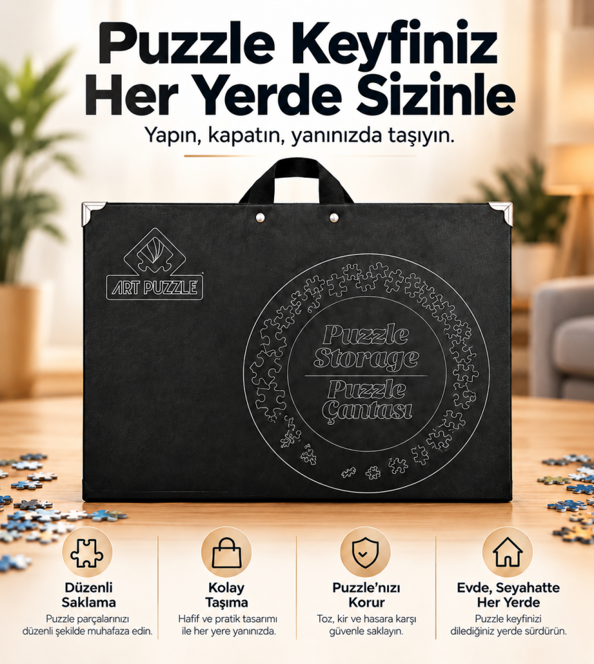 Art Puzzle Çantası