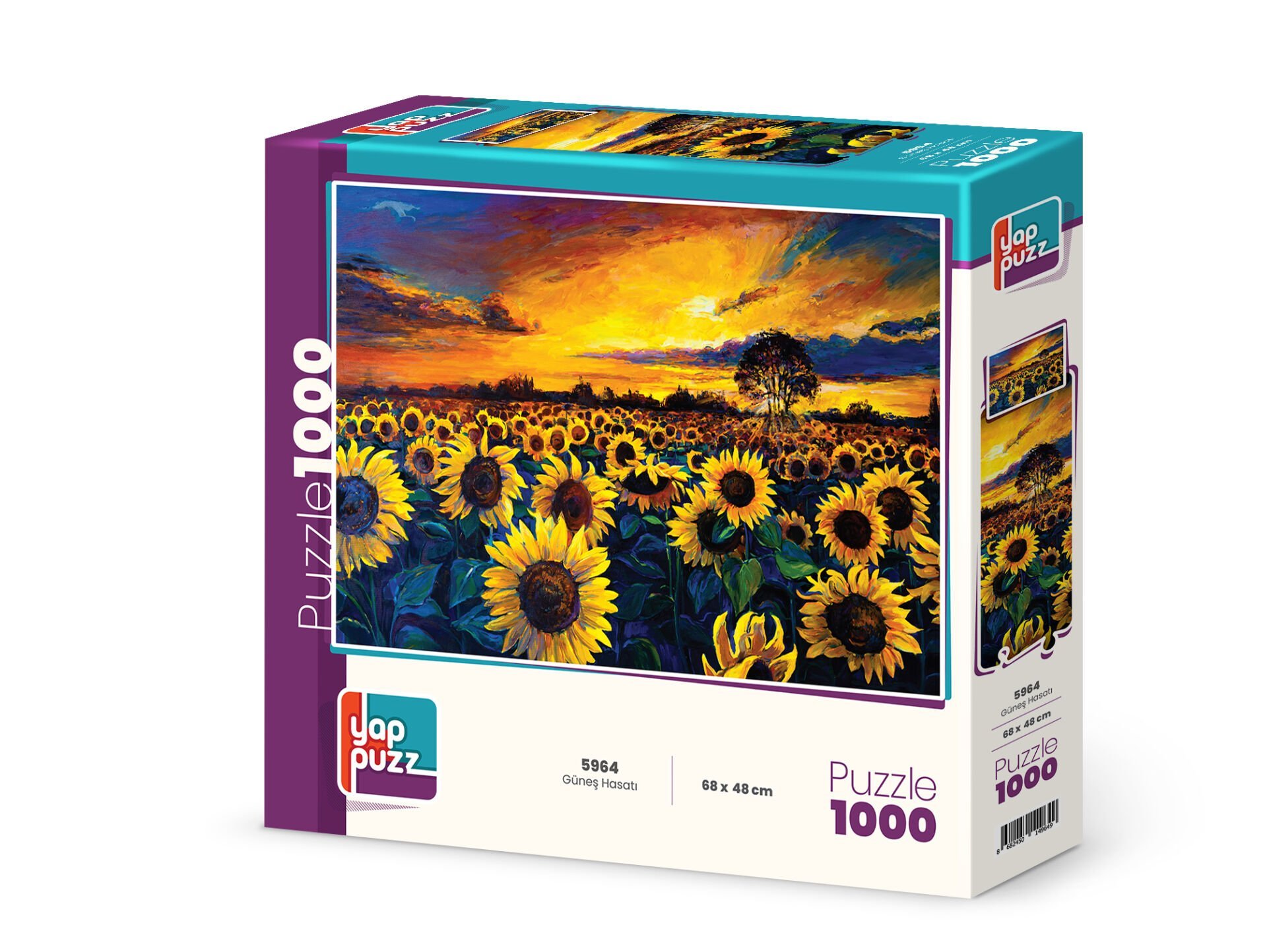 Yappuzz Güneş Hasatı 1000 Parça Puzzle