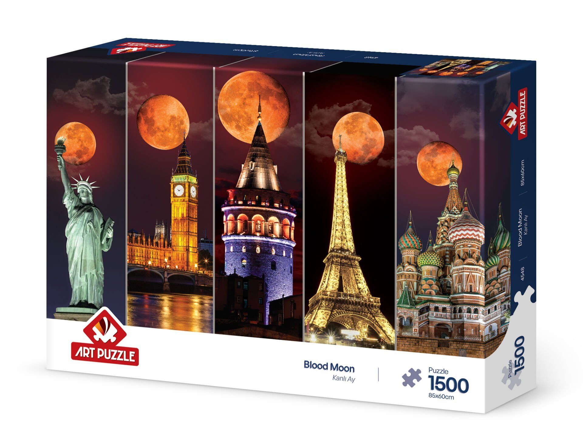 Art Puzzle Kanlı Ay 1500 Parça Puzzle