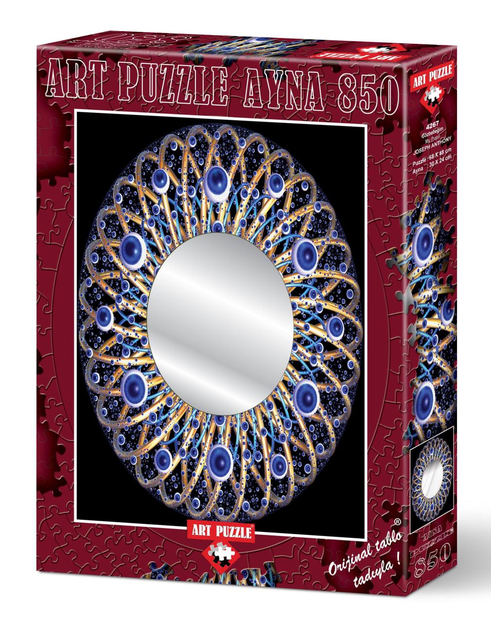 Art Puzzle Gözbebeğim 850 Parça Ayna Puzzle