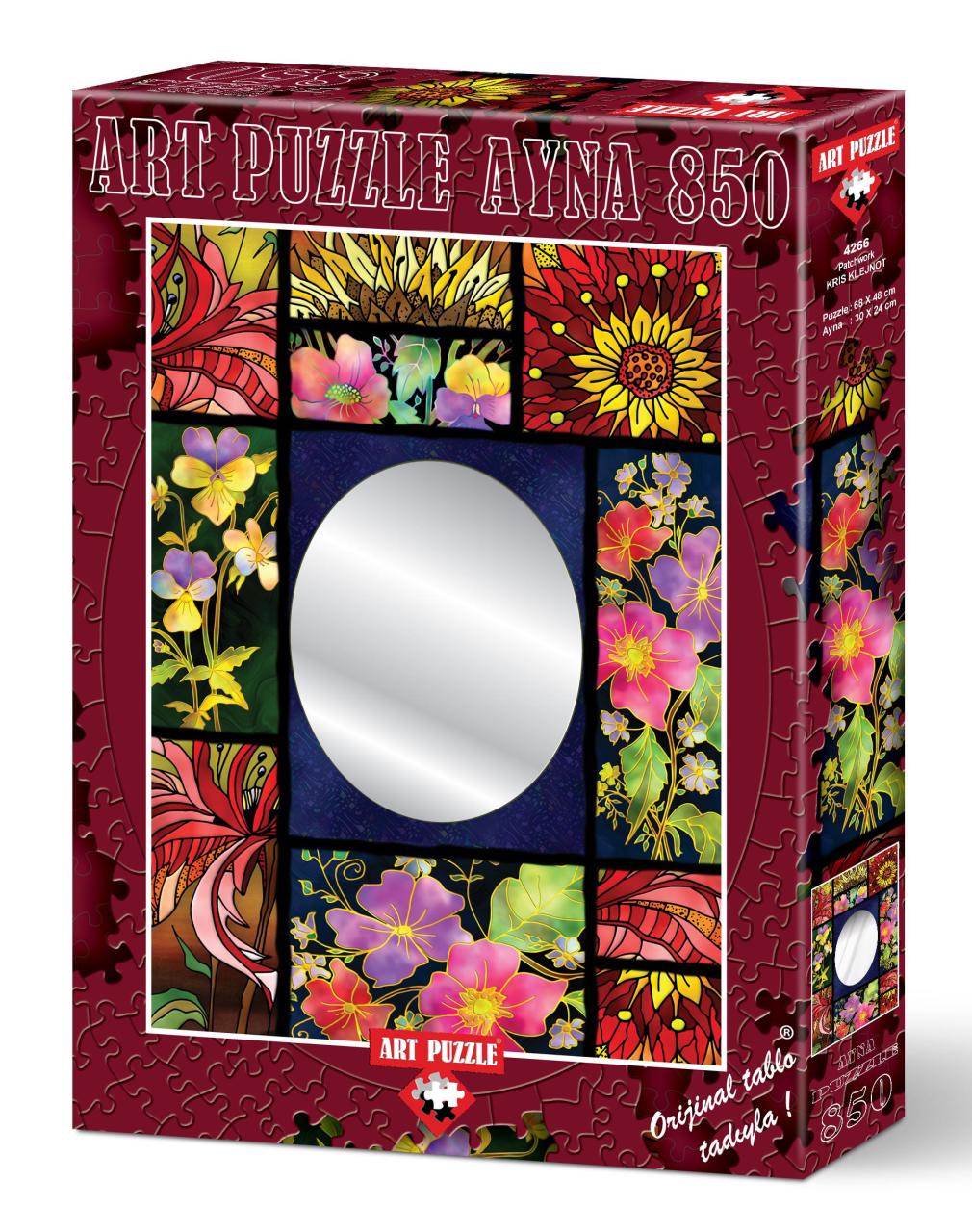 Art Puzzle Patchwork 850 Parça Ayna Puzzle