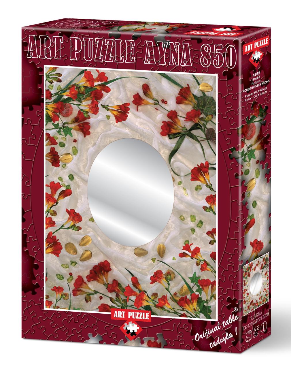 Art Puzzle Serpme 850 Parça Ayna Puzzle