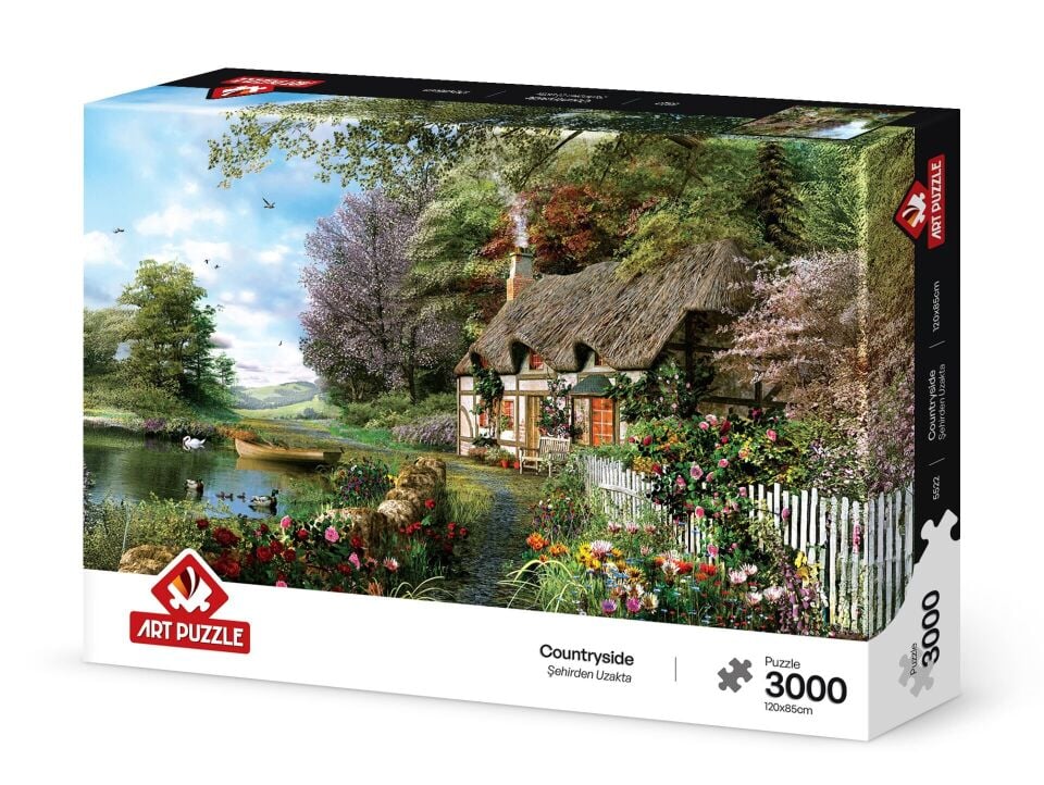 Art Puzzle Şehirden Uzakta 3000 Parça Puzzle - Puzzlesepeti