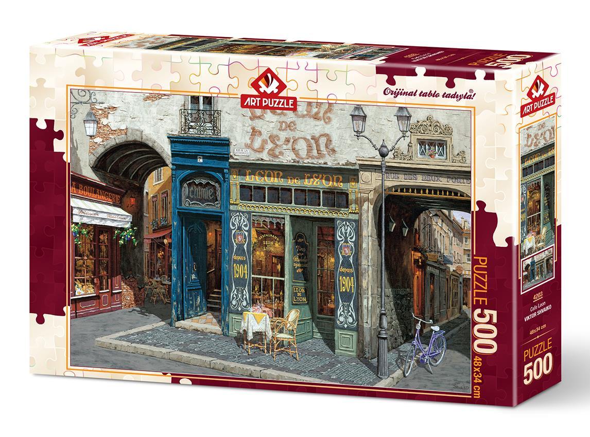 Art Puzzle Cafe Leon 500 Parça Puzzle