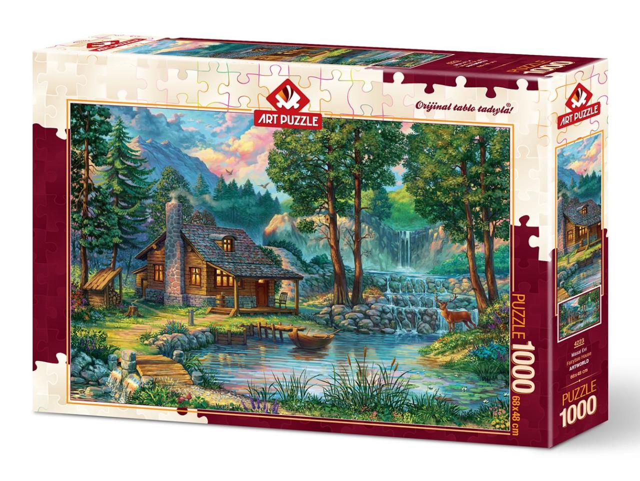 Art Puzzle Masal Evi 1000 Parça Puzzle