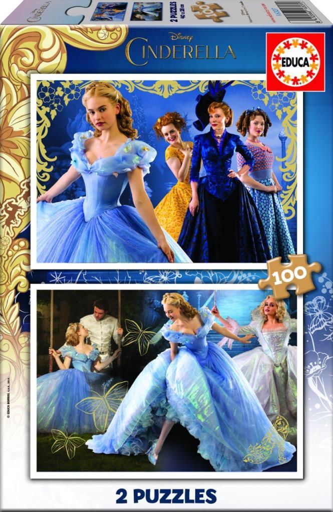 Educa Puzzle 2x100 Cinderella