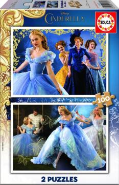 Educa Puzzle 2x100 Cinderella