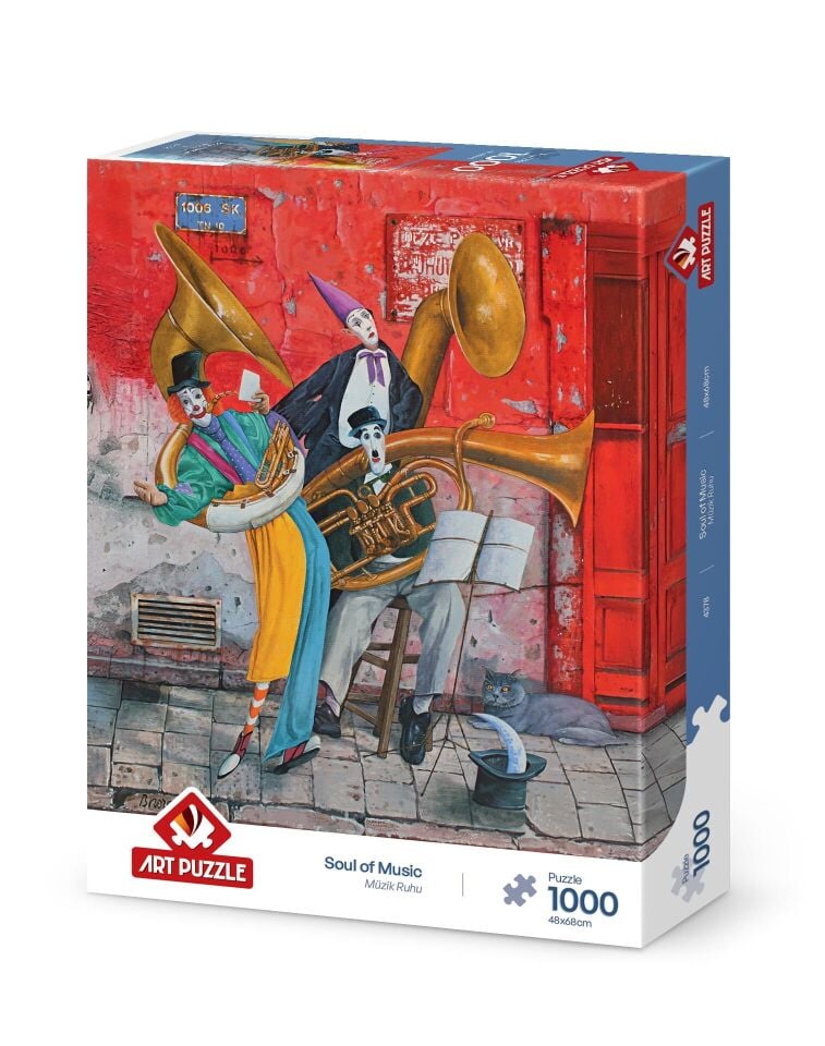 Art Puzzle Müzik Ruhu 1000 Parça Puzzle