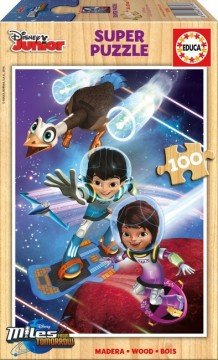 Educa Puzzle Miles From Tomorrowland, Disney 100 Parça Ahşap Puzzle