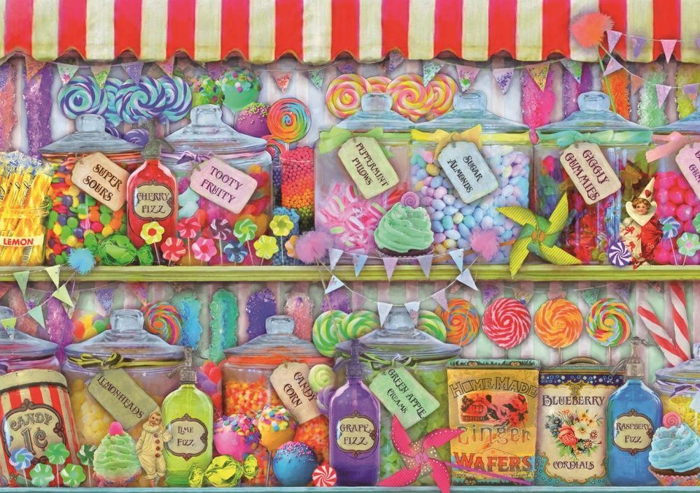 Educa Puzzle Candy Shop 1000 Parça Puzzle
