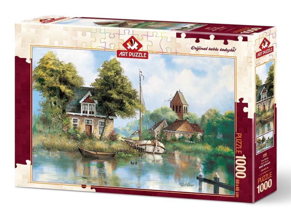 Art Puzzle Eve Dönüş 1000 Parça Puzzle