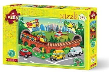 Art Puzzle Trafik 50 Parça Yapboz
