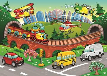 Art Puzzle Trafik 50 Parça Yapboz