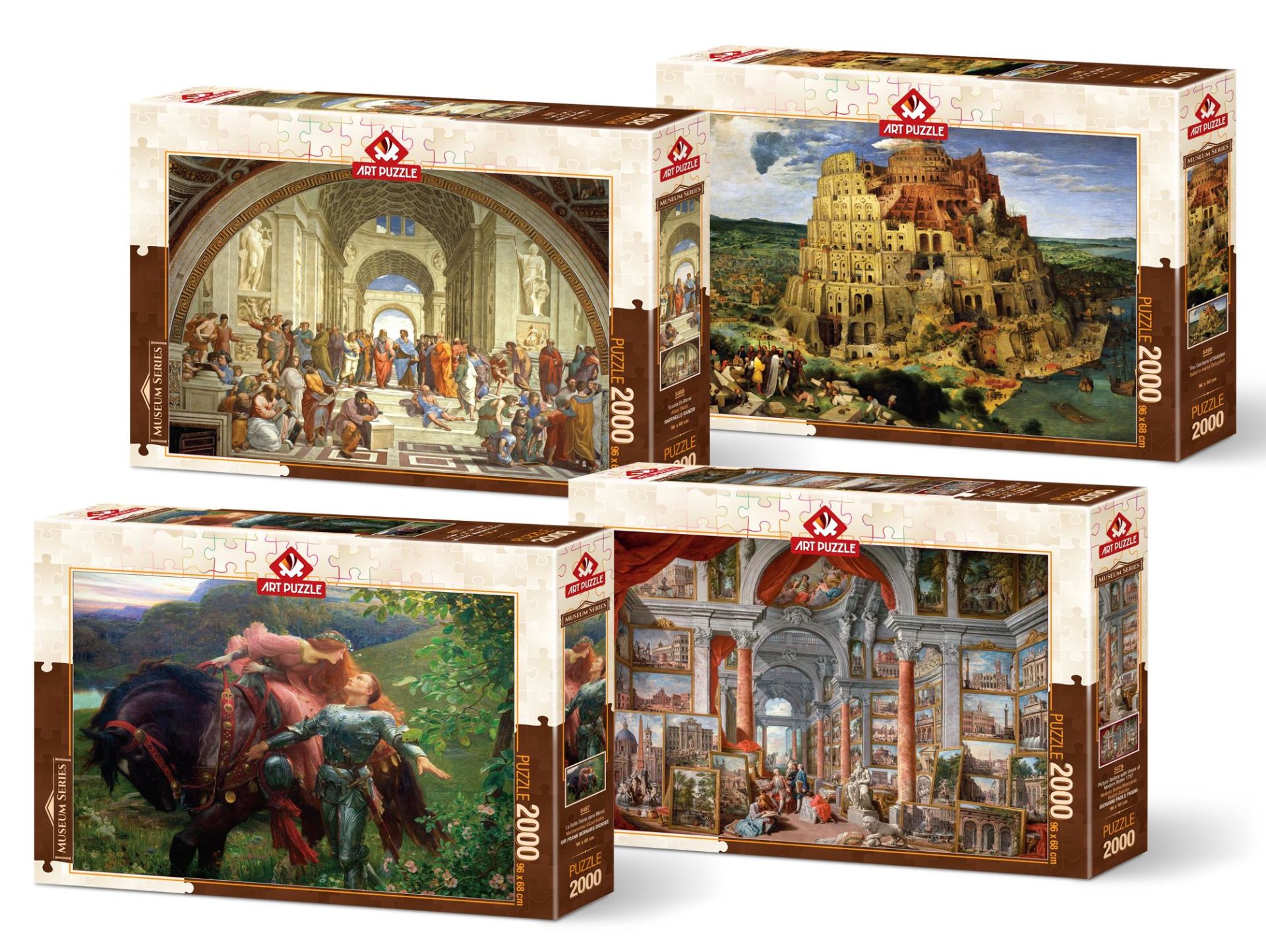 Art Puzzle Museum Serisi 2000 Parça Puzzle